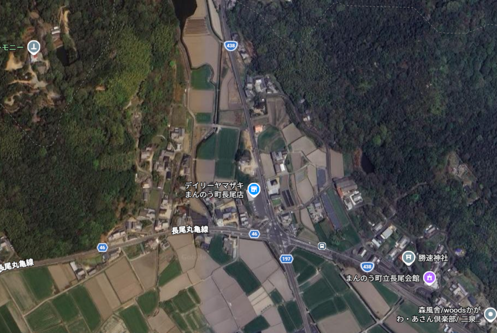 まんのう町長尾 大原下池
